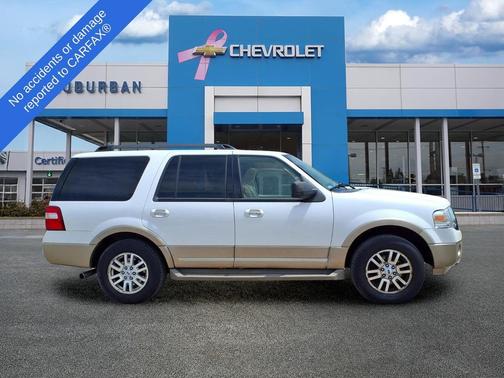 White Platinum Clearcoat Metallic 2014 Ford Expedition XLT