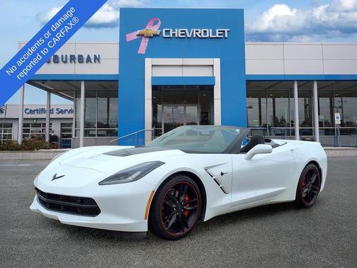Arctic White 2017 Chevrolet Corvette Stingray