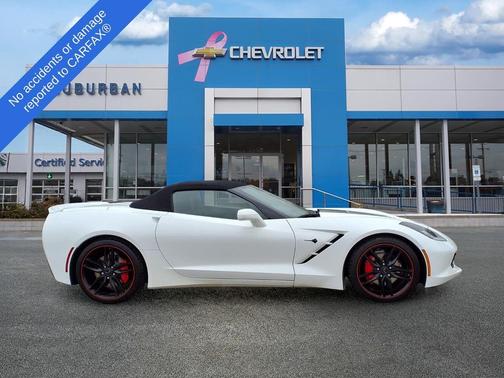 Arctic White 2017 Chevrolet Corvette Stingray