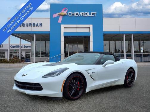 Arctic White 2017 Chevrolet Corvette Stingray