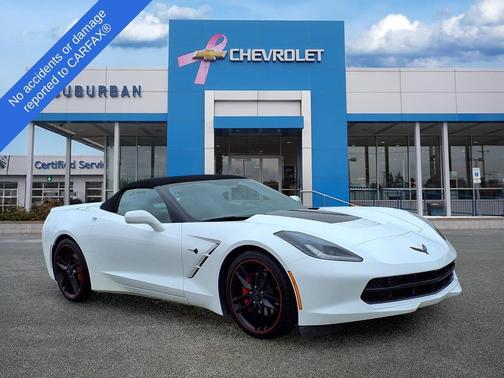 Arctic White 2017 Chevrolet Corvette Stingray
