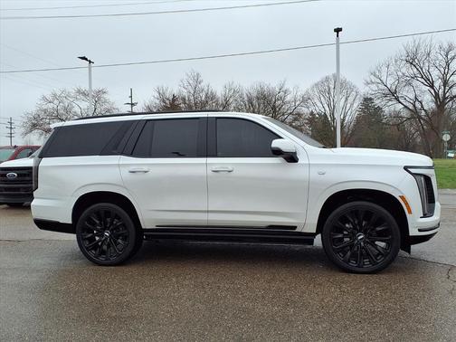 Crystal White Tricoat 2025 Cadillac Escalade Sport Platinum