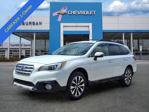 Crystal White Pearl 2015 Subaru Outback 2.5i Limited