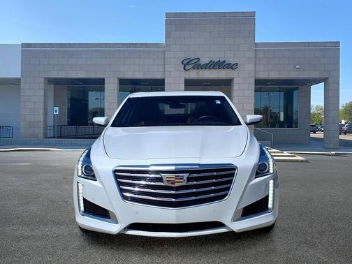 Crystal White Tricoat 2017 Cadillac CTS 3.6L Premium Luxury