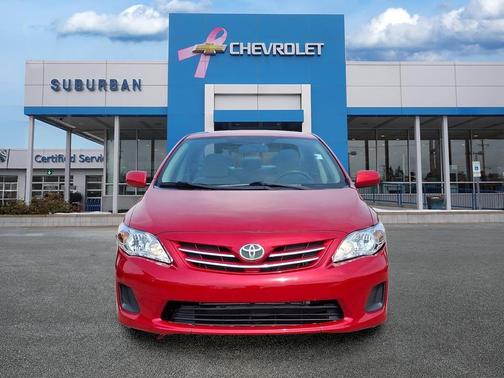 Barcelona Red Metallic 2013 Toyota Corolla LE