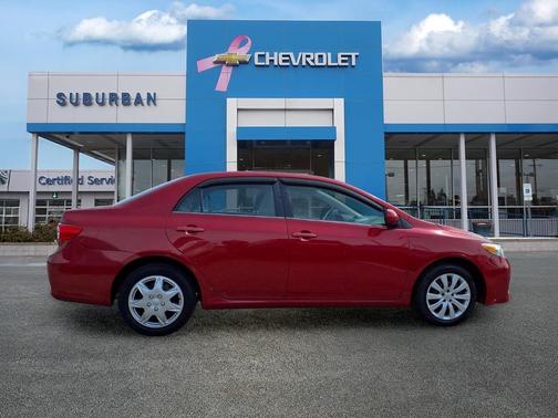 Barcelona Red Metallic 2013 Toyota Corolla LE
