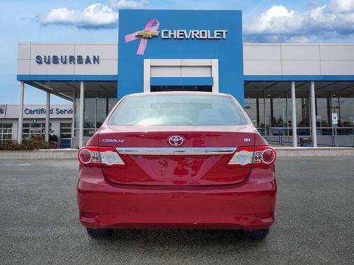 Barcelona Red Metallic 2013 Toyota Corolla LE