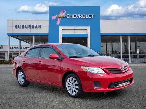 Barcelona Red Metallic 2013 Toyota Corolla LE