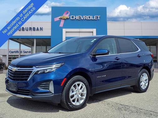 Blue Glow Metallic 2022 Chevrolet Equinox 1LT