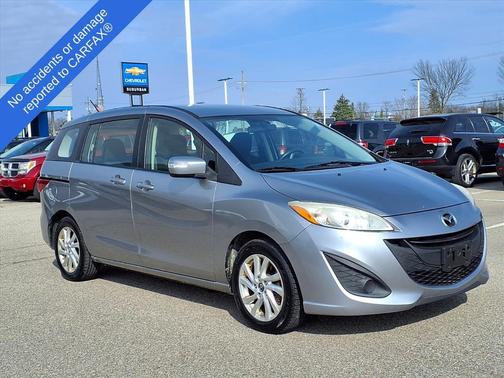 Liquid Silver Metallic 2014 Mazda Mazda5 Sport
