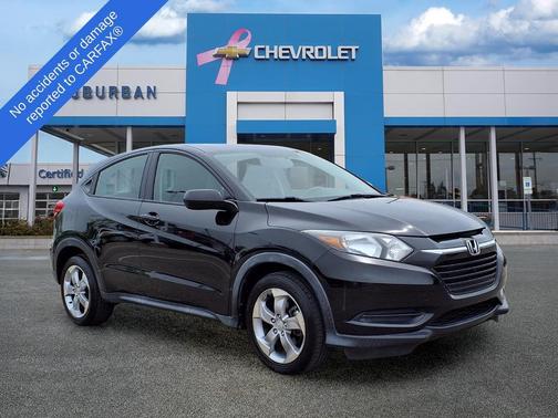 Crystal Black Pearl 2017 Honda HR-V LX
