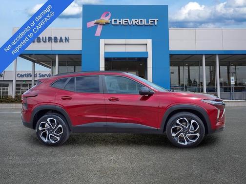 Crimson Metallic 2025 Chevrolet Trax FWD 2RS