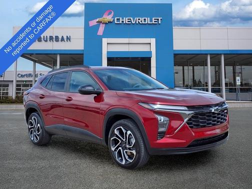 Crimson Metallic 2025 Chevrolet Trax FWD 2RS