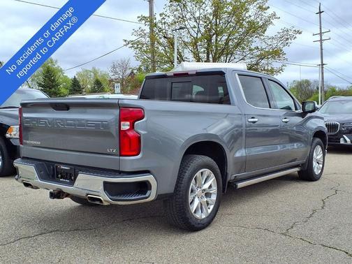 Satin Steel Metallic 2021 Chevrolet Silverado 1500 LTZ
