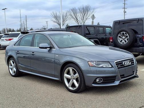 Monsoon Gray Metallic 2012 Audi A4 2.0T Premium Plus quattro
