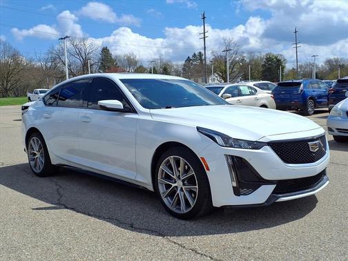 Summit White 2023 Cadillac CT5 Sport