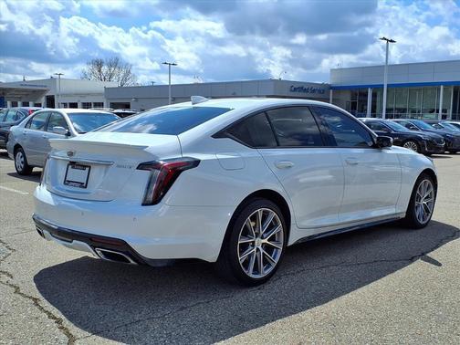 Summit White 2023 Cadillac CT5 Sport