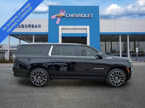 Black 2025 Chevrolet Suburban 4WD High Country