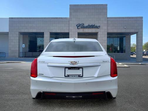 Crystal White Tricoat 2019 Cadillac CTS 2.0L Turbo Luxury