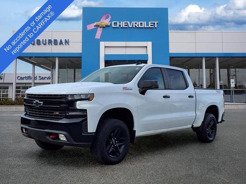 Summit White 2021 Chevrolet Silverado 1500 LT Trail Boss