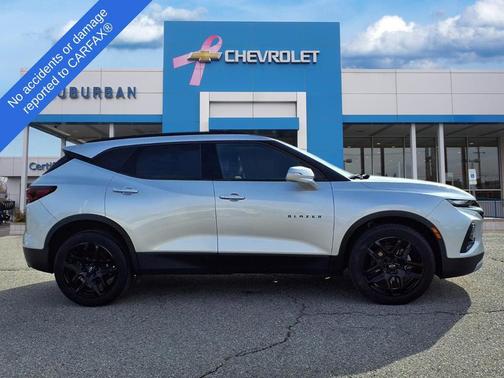 Silver Ice Metallic 2020 Chevrolet Blazer 2LT