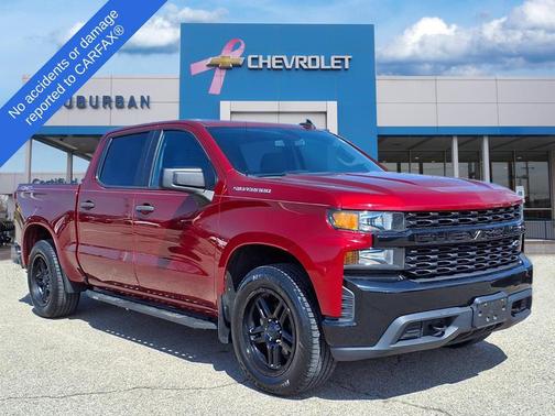 Cherry Red Tintcoat 2021 Chevrolet Silverado 1500 Custom