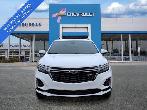 Summit White 2022 Chevrolet Equinox FWD RS