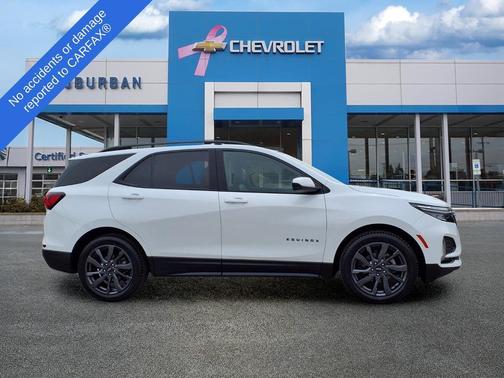 Summit White 2022 Chevrolet Equinox FWD RS