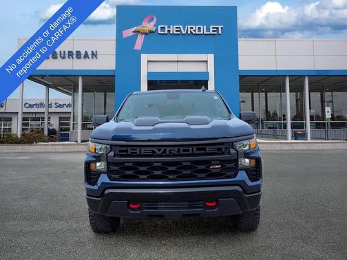 Northsky Blue Metallic 2022 Chevrolet Silverado 1500 Custom Trail Boss