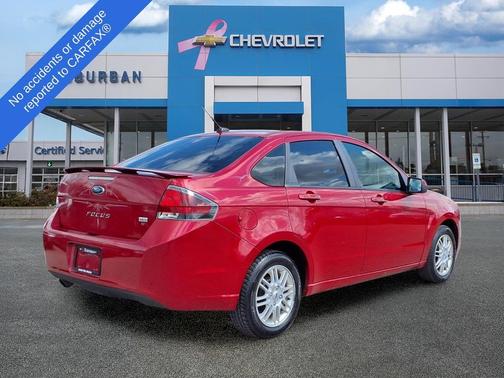 Sangria Red Metallic 2010 Ford Focus SES
