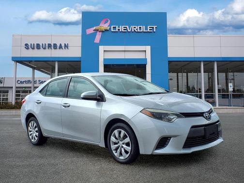 Classic Silver Metallic 2015 Toyota Corolla LE