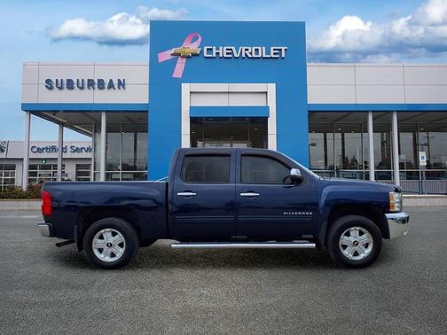 Imperial Blue Metallic 2012 Chevrolet Silverado 1500 LT