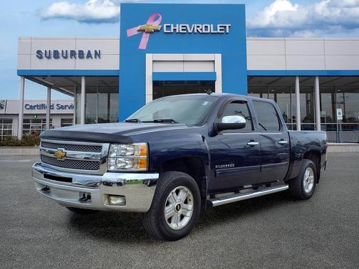 Imperial Blue Metallic 2012 Chevrolet Silverado 1500 LT