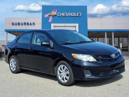 Black Sand Pearl 2012 Toyota Corolla LE