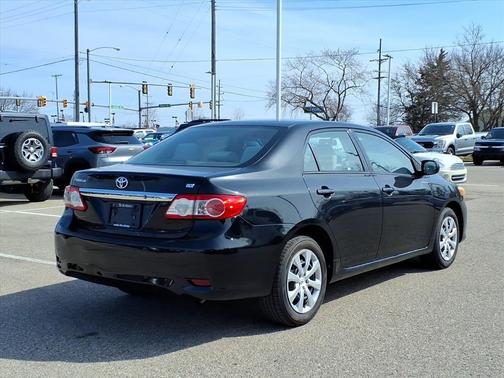 Black Sand Pearl 2012 Toyota Corolla LE