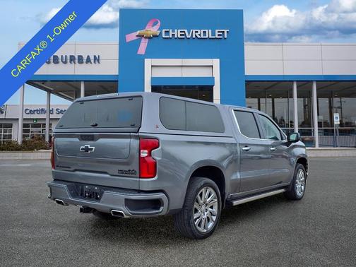 Satin Steel Metallic 2021 Chevrolet Silverado 1500 High Country