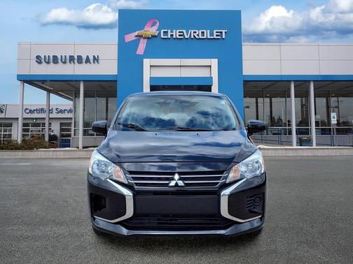 Jet Black Metallic 2024 Mitsubishi Mirage G4 LE