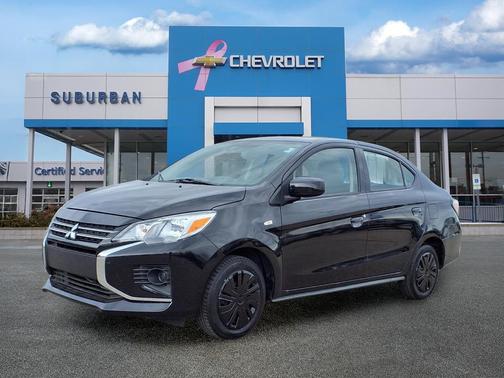 Jet Black Metallic 2024 Mitsubishi Mirage G4 LE