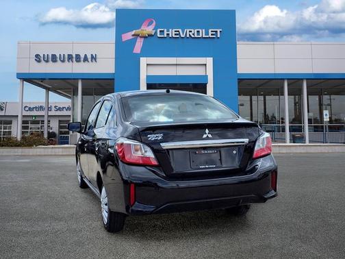 Jet Black Metallic 2024 Mitsubishi Mirage G4 LE