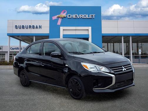 Jet Black Metallic 2024 Mitsubishi Mirage G4 LE