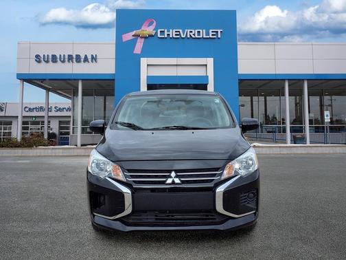 Jet Black Metallic 2024 Mitsubishi Mirage G4 LE