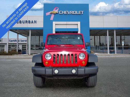 Flame Red Clearcoat 2010 Jeep Wrangler Sport