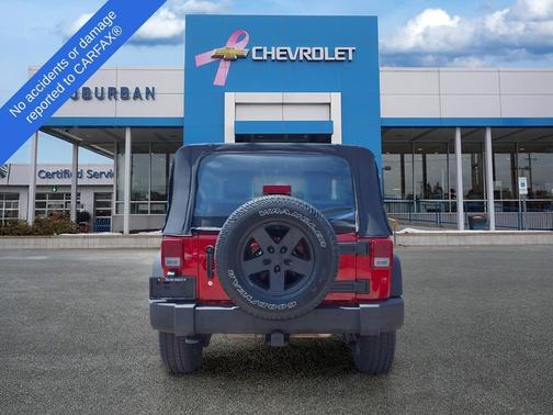 Flame Red Clearcoat 2010 Jeep Wrangler Sport