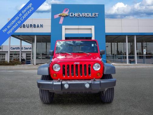 Flame Red Clearcoat 2010 Jeep Wrangler Sport