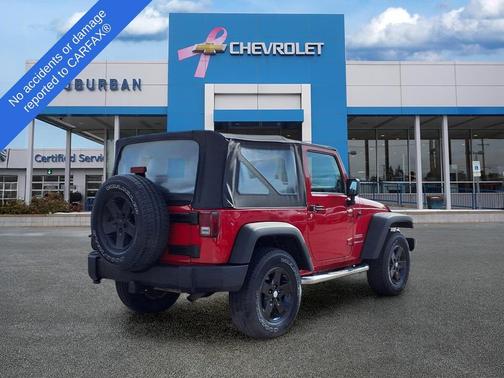 Flame Red Clearcoat 2010 Jeep Wrangler Sport