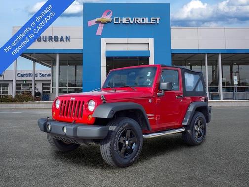 Flame Red Clearcoat 2010 Jeep Wrangler Sport