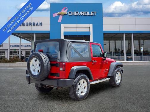 Flame Red Clearcoat 2010 Jeep Wrangler Sport