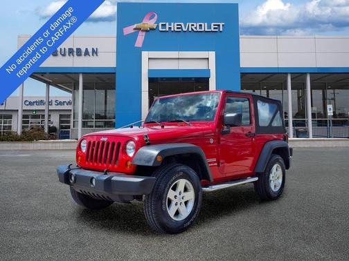 Flame Red Clearcoat 2010 Jeep Wrangler Sport
