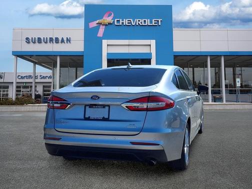 Silver Metallic 2020 Ford Fusion SE