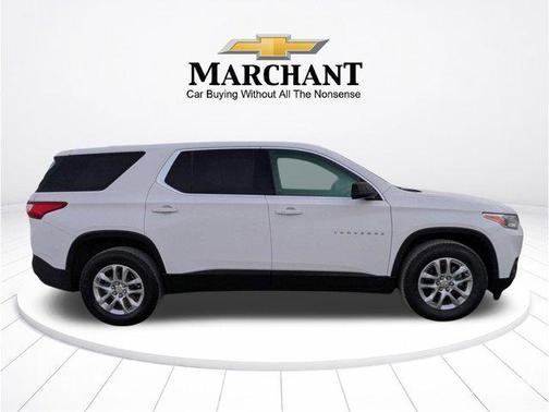 Summit White 2020 Chevrolet Traverse LS